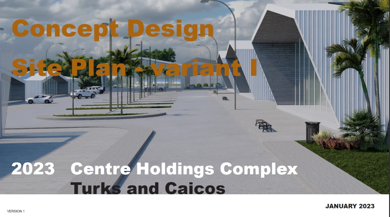 Centre Holdings Complex - site plan and concept design